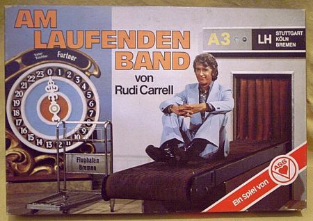 Rudi Carrell Show Am laufenden Band als Brettspiel - ein Spiel fr die ganze Familie