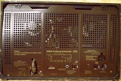 SABA Freiburg Rhrenradio Automatic 3DS Radio