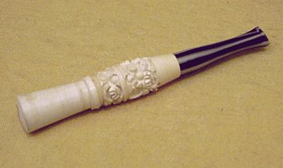 Stilvoll Rauchen mit Meerschaum-Zigarettenspitze!