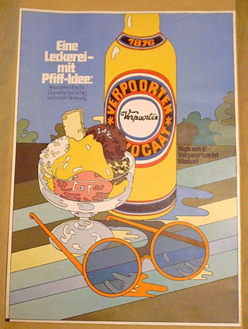 Hippie-Poster als stylische Wanddeko für Küche & Bar