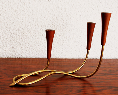 Kerzenstnder im eleganten Mid-Century Design aus Dnemark