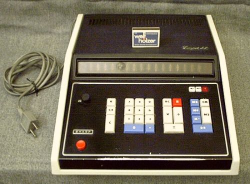 Schreibtischaccessoires nur frs Bro - Taschenrechner als Tischrechner mit Nixie Rhren