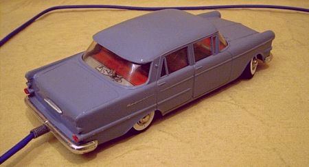 OPEL Kapitän von GAMA Modellauto als Fernlenkauto - Spielzeug der 60er