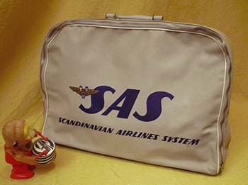 SAS Reisetasche in elegantem Silberton
