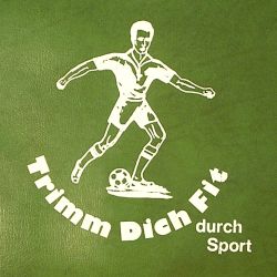 Fuballtasche der 60er - eine gerumige Sporttasche!