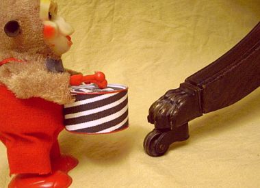 englischer Mahagoni-Beistelltisch