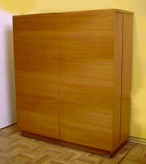 Schuhkommode mit raffiniertem Schuhregal