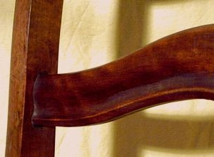 Stuhl mit Geflechteinsatz Stuhl mit Geflechteinsatz