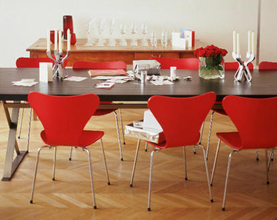Ameise & 7 Serie-Stuhl von Arne Jacobsen