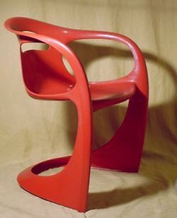 CASALA Armchair - Panton Chair mit Armlehnen-Schwung