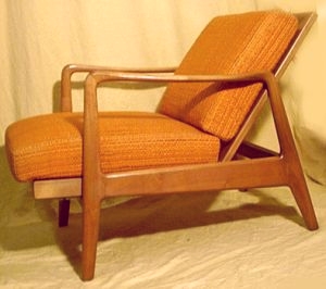 Holzsessel im Grete Jalk Stil Holzsessel im Grete Jalk Stil