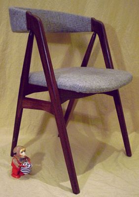 Teak-Stuhl im dänischen Design