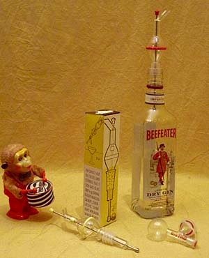 FLOTT Maausgieer fr Schnaps und Likr - bestens fr stilvolle Haus-Bar bzw. 1950er Party