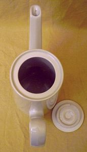 BAUSCHER WEIDEN Isolierkanne als Porzellankanne mit WMF Isolierhülle - perfekt für heißen Kaffee oder Tee