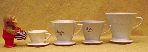 Unbedingt notwendig fr den aufgebrhten Kaffee - der Keramikfilter fr Filtertten-Einsatz