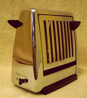 Mit Wenden toasten - Rstgrad je nach Aufmerksamkeit beim Frhstck der 1950er!