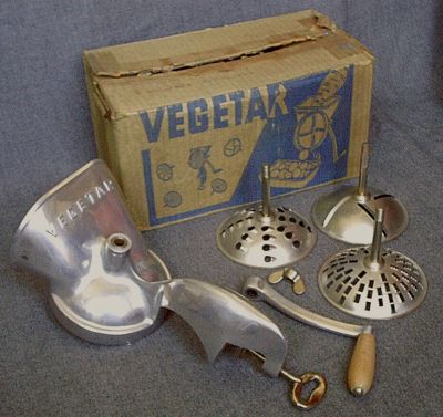 VEGETAR Kchenmaschine - die Reibemaschine fr Vegetarismus