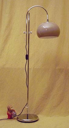 Bogenleuchte - 70er Jahre Leuchten-Design als Leseleuchte