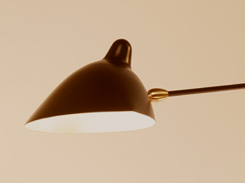 Serie Noir Deckenleuchte der 50er Jahre - perfektes Mid Century Design Serie Noir Deckenleuchte der 50er Jahre - perfektes Mid Century Design