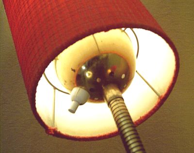 Stehlampe im Fifties Stil: schnes Leselicht