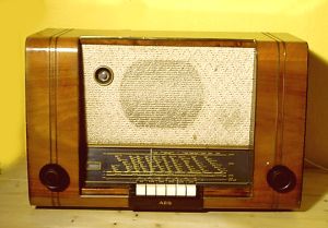AEG 62 WU Röhrenradio, Radio