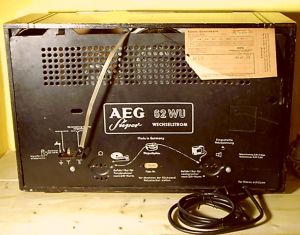 AEG 62 WU Rhrenradio, Radio